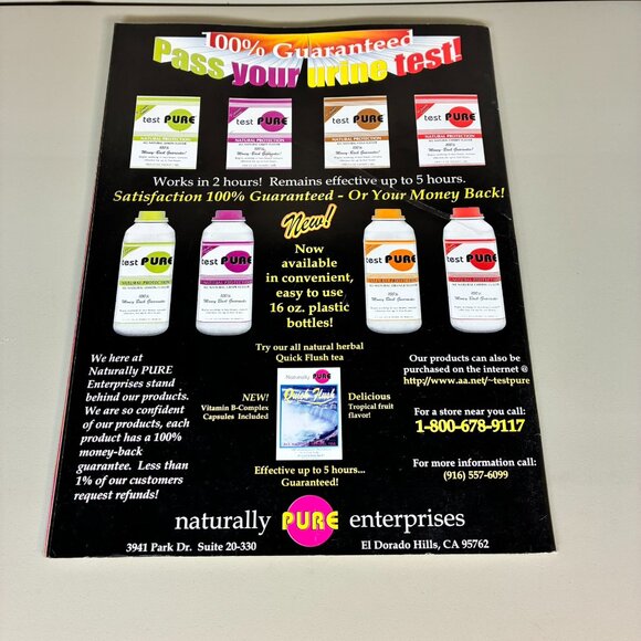 High Times Magazine October 1997 Terence McKenna Keith Stroup Marijuana Myths - Picture 5 of 7